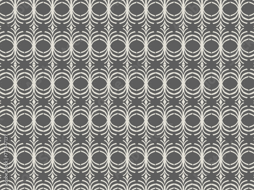 Crochet motif seamless pattern design