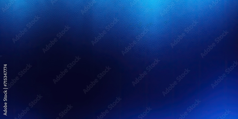 Black dark azure cobalt sapphire blue abstract background. Color gradient. Geometric shape. Wave, wavy curved line. Rough grunge grain noise. Light neon metallic shine shimmer bright. Design.