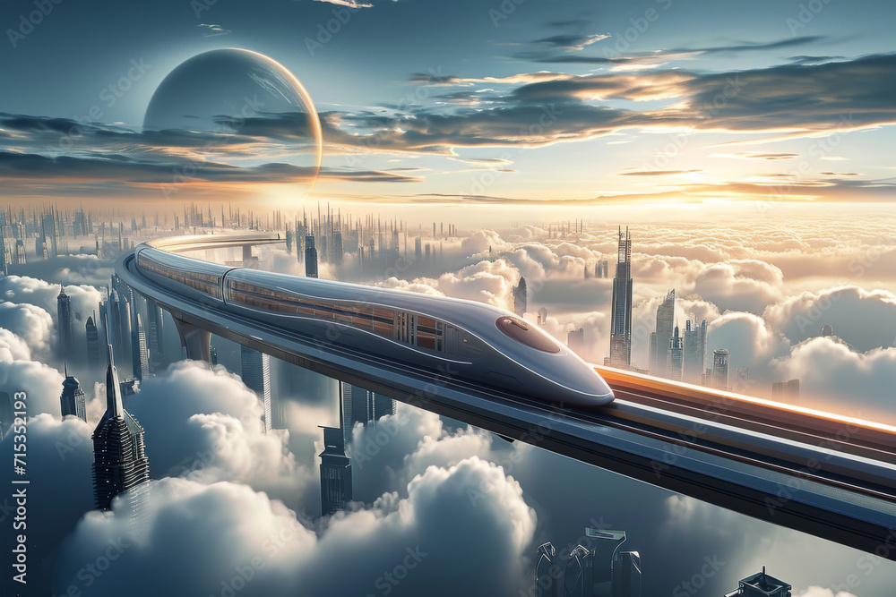 Future cities are high-speed trains in the cloud.