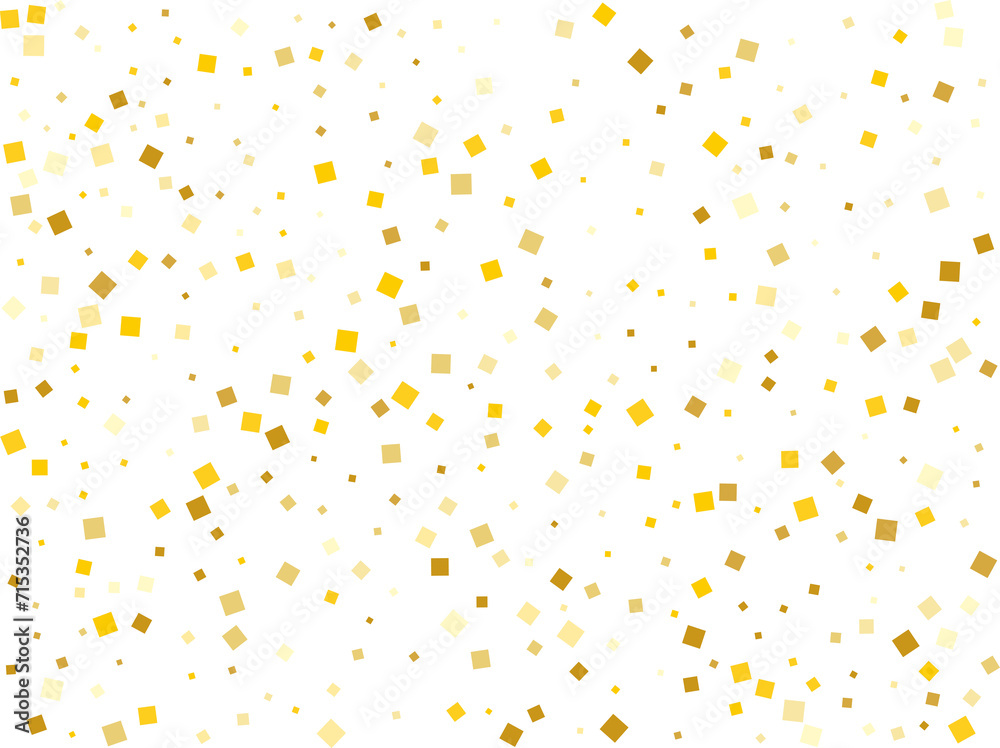Golden Squares Confetti Golden Squares Confetti