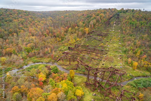 Kinzua Bridge State Park in Pennsylvania photo