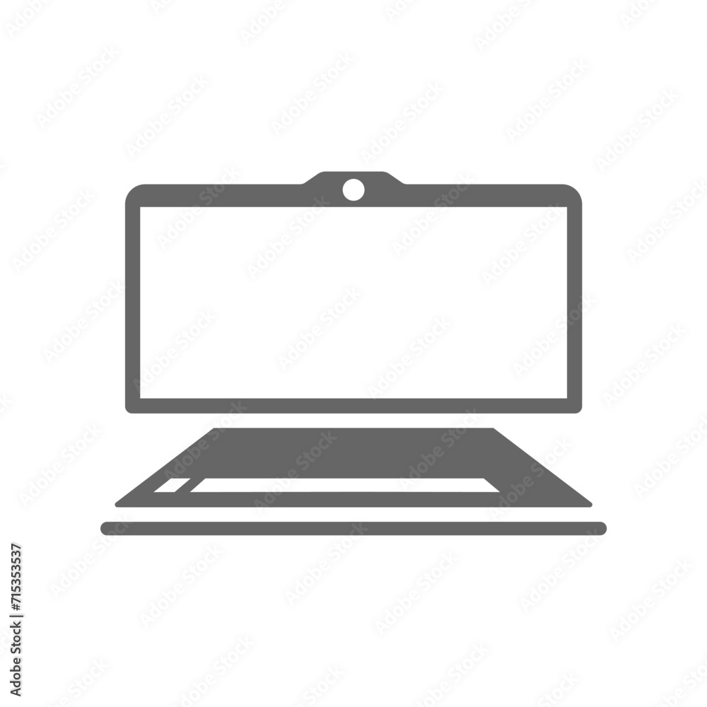 laptop icon design vector template laptop icon design vector template
