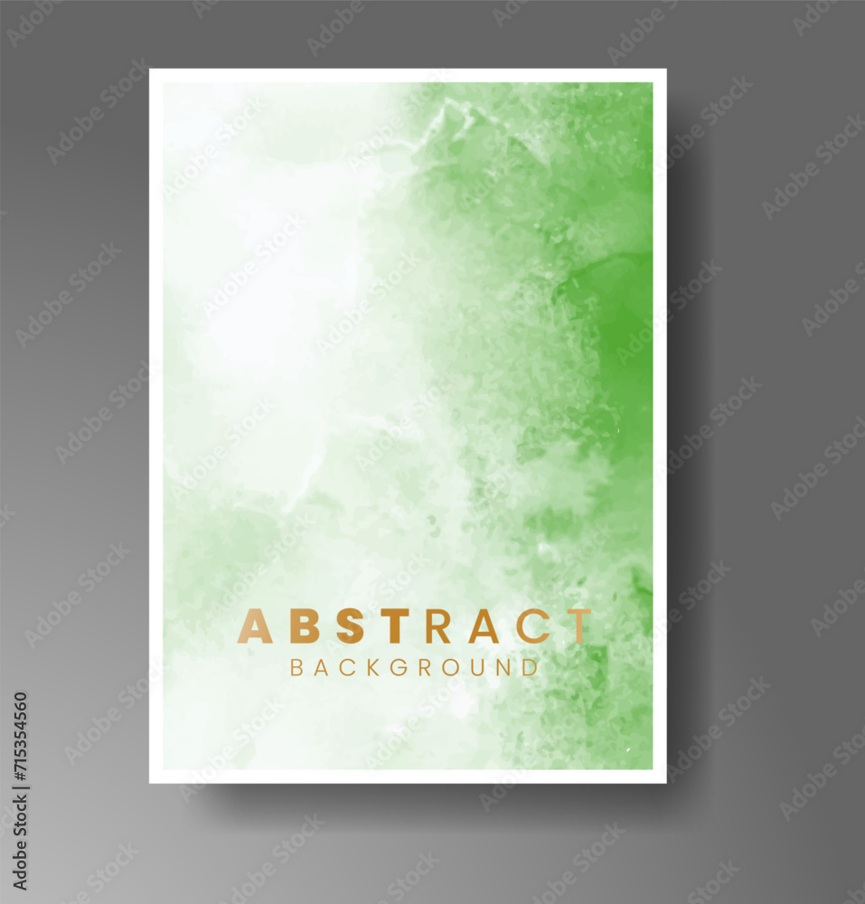 Cover template with watercolor background. Design for your cover, date, postcard, banner, logo.