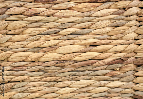 Details of woven basket as design background