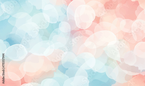 abstract pastel background with bokeh