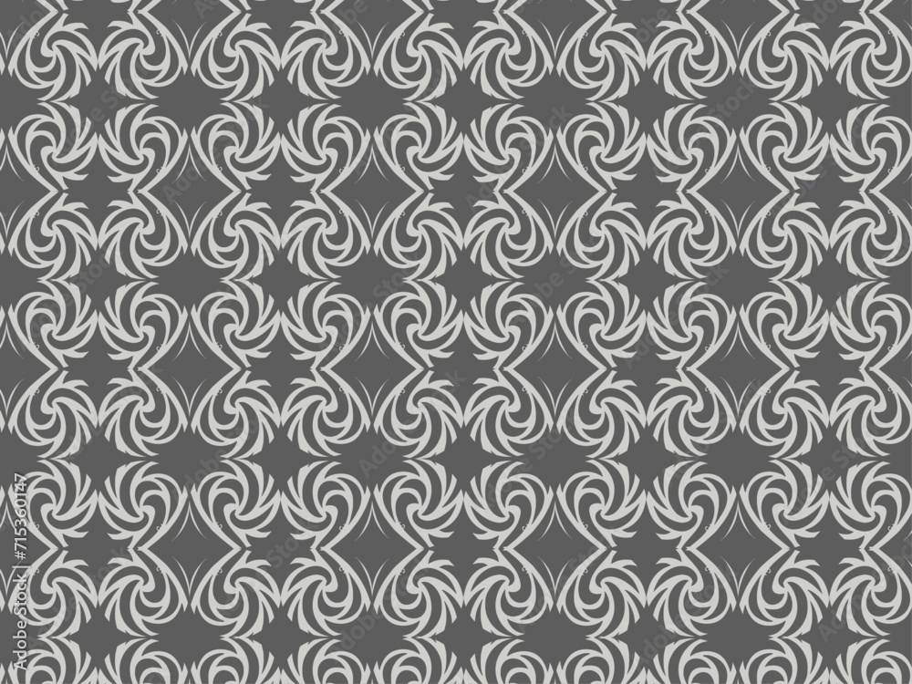 Gray curl spiral pattern design Gray curl spiral pattern design