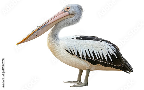 Pelican's Graceful Presence On Transparent Background. © Pngify