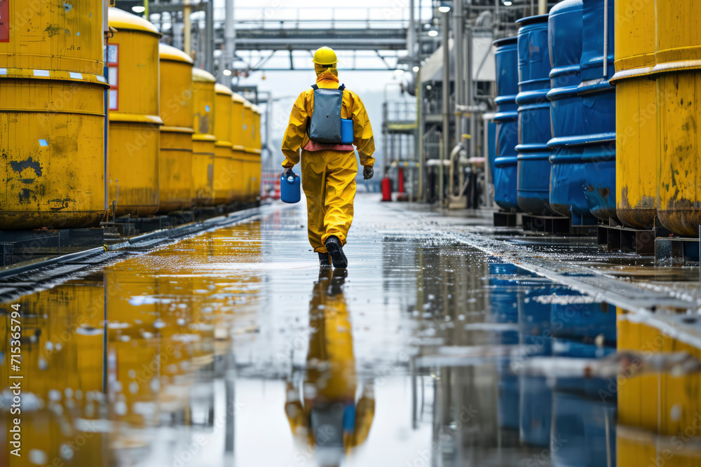 Chemical spills refer to the accidental release or leakage of hazardous substances into the environment
