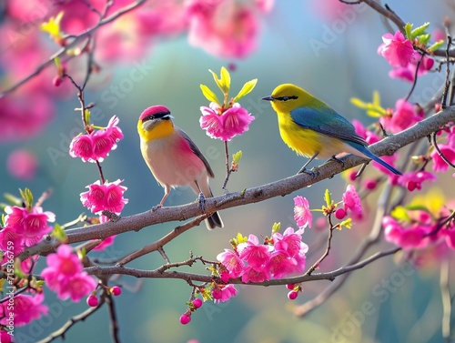 Explain the role of birds in maintaining ecological balance and biodiversity. © Muhammad
