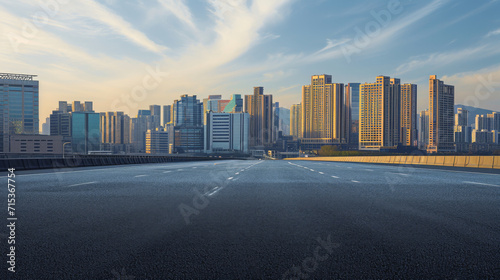 Urban skyline and open roads. © imlane