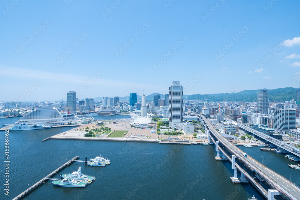 Obraz premium Urban Landscape of Kobe