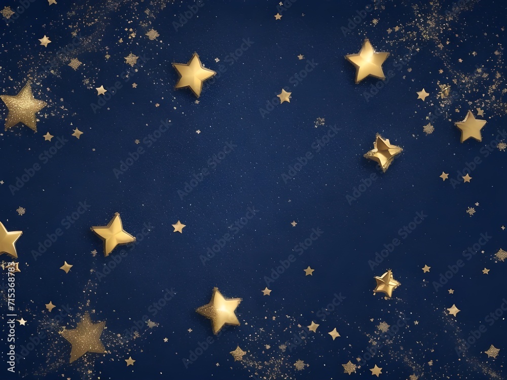 Naklejka premium pattern with stars