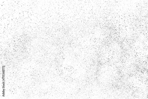 Black texture on white. Worn effect backdrop. Old paper overlay. Grunge background. Abstract pattern. Vector illustration.	 photo