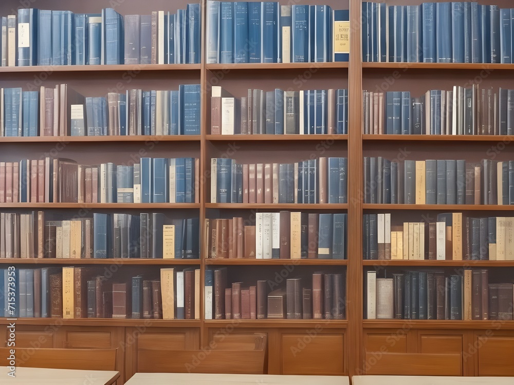 shelves with books shelves with books
