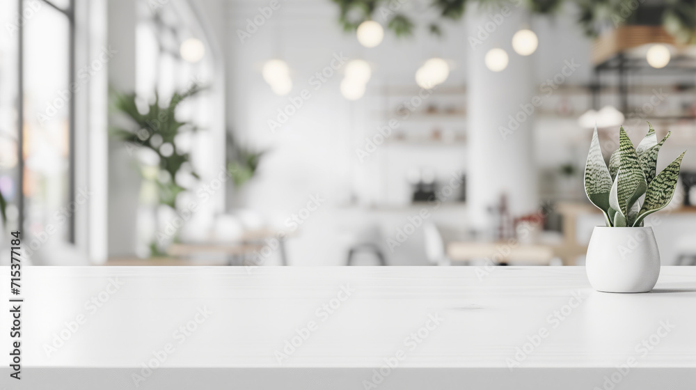 Empty space on a tabletop with modern living room in the background, Banner. Empty space on a tabletop with modern living room in the background, Banner.