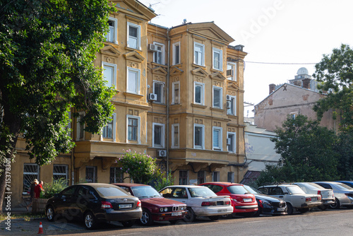 Historical houses in the city of Odesa. Ukraine © Shyshko Oleksandr
