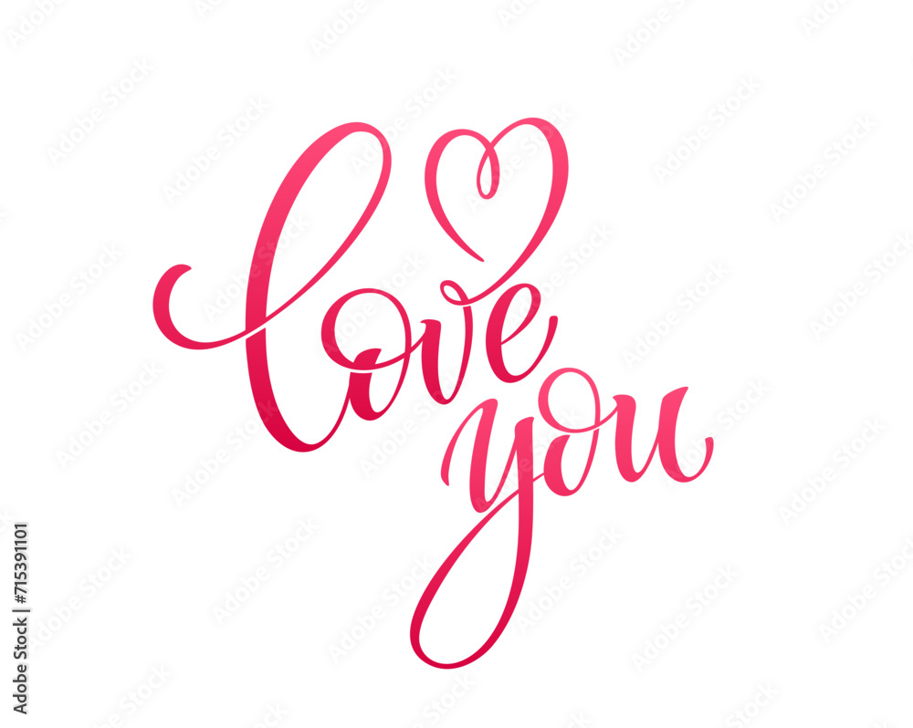 Love you lettering. Hand drawn word Love you. Modern calligraphy script love text. Design for wedding invitations, greeting cards, flyers. Vector illustration. Love you lettering. Hand drawn word Love you. Modern calligraphy script love text. Design for wedding invitations, greeting cards, flyers. Vector illustration.