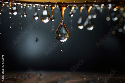 Water drops.