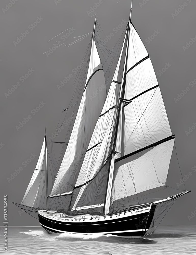 Obraz premium Sailing Boats