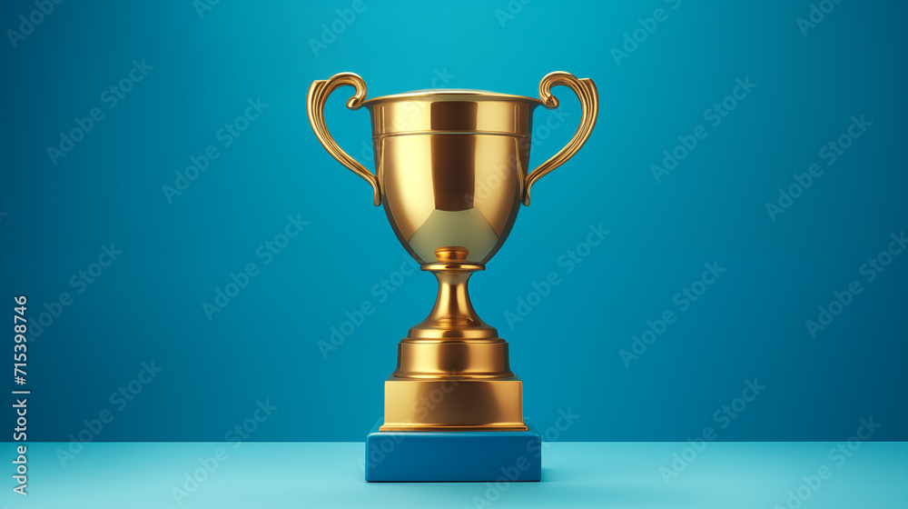The winning trophy goes to the winner today. The winning trophy goes to the winner today.