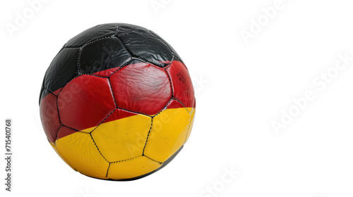 german football soccer ball product mockup  transparent background