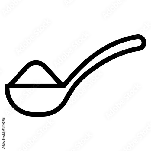 Spoon measure pictogram