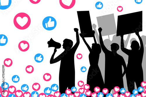 Power protest, social power, start a revolution,