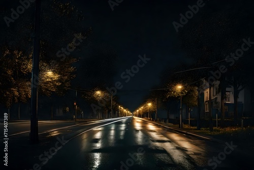 time lapse of traffic at night
