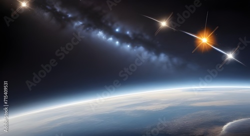 planet in space