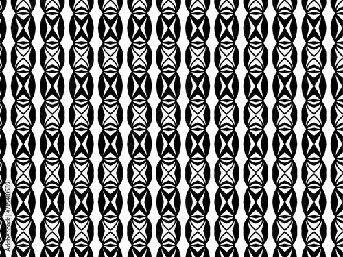black and white seamless pattern