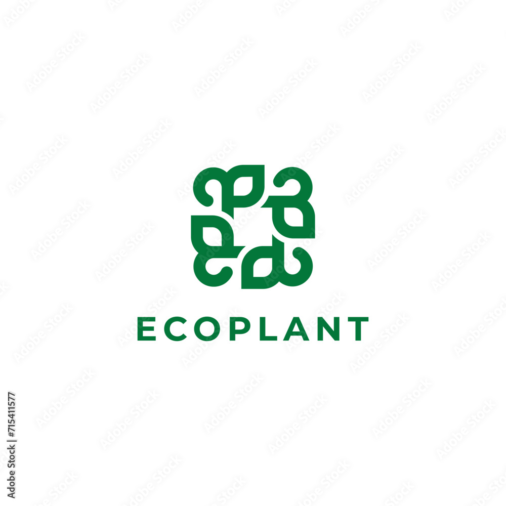 simple mandala with leaves for knowledge, environment and plant logos simple mandala with leaves for knowledge, environment and plant logos
