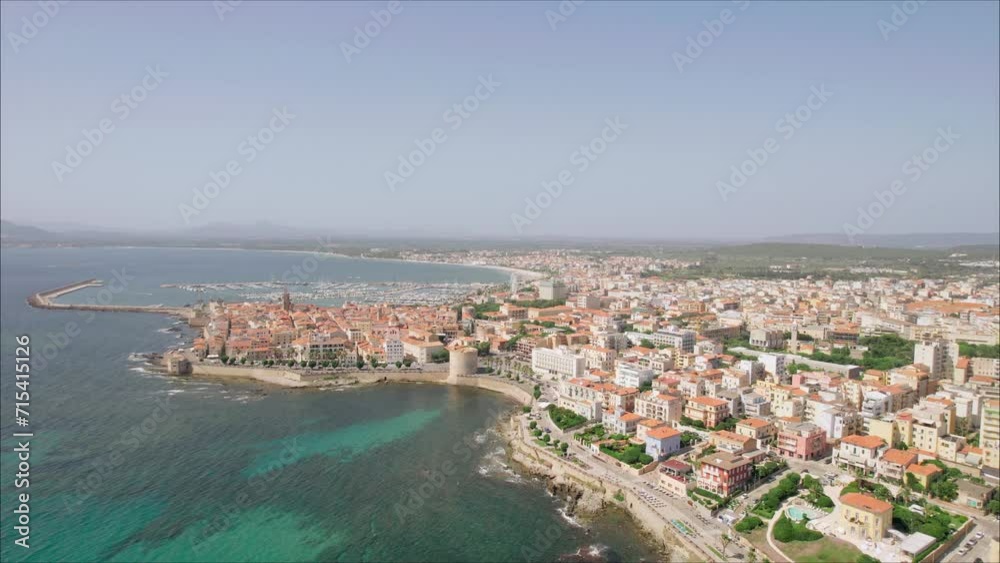 Captivating views of the sea surround a luxurious villa in Olbia, Sardinia, Italy, where tranquility meets modern elegance, captured by a soaring drone. Captivating views of the sea surround a luxurious villa in Olbia, Sardinia, Italy, where tranquility meets modern elegance, captured by a soaring drone.