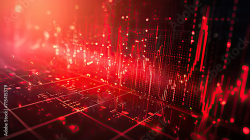abstract red background