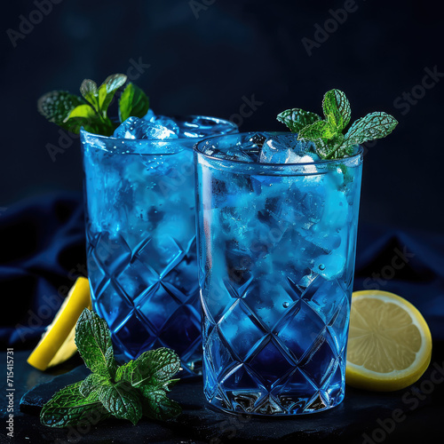 mojito cocktail with mint