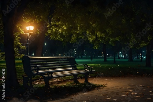 bench in the park