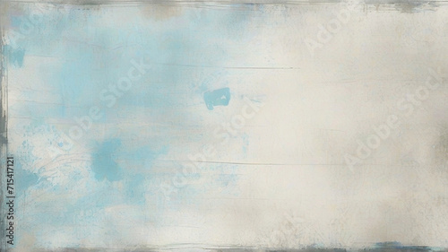 background with clouds, Blue space for design. Grunge, daub.