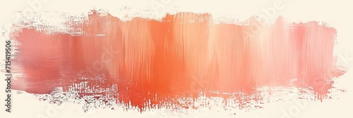 Minimalist abstract colorful gradient wallpaper pattern. Great for poster design or frame as decor. Simple shapes and lines. Web design. Peach fuzz pantone vibes.