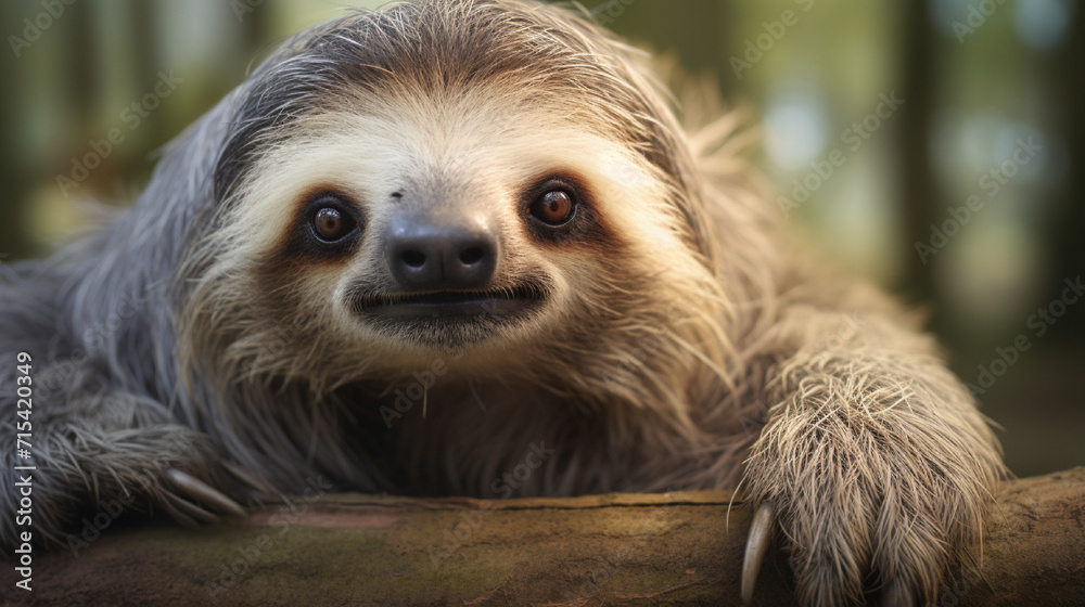 close up of a sloth close up of a sloth