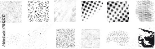 overlay texture, Grunge vector textures,  overlay distress, grainy monochrome design elements. Ideal for vintage style graphics, aged effect backgrounds. Versatile collection for designers