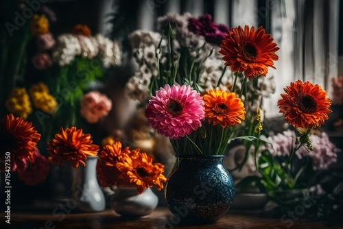 flowers in vase © awais