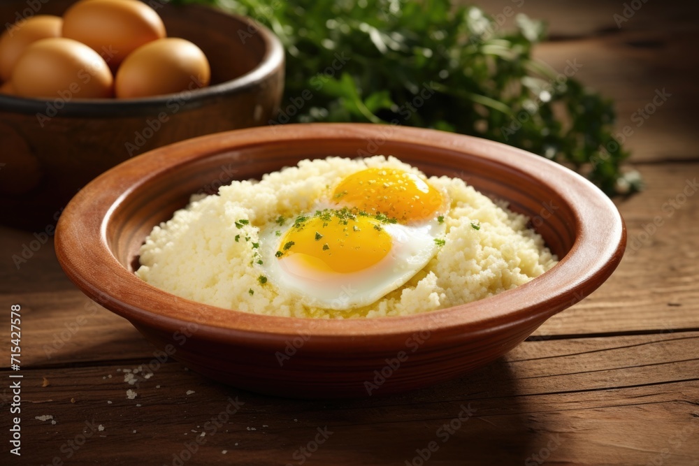 Cuscuz brasil: Traditional Brazilian couscous dish Cuscuz brasil: Traditional Brazilian couscous dish
