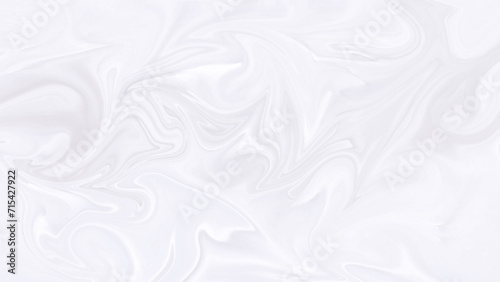 A background of unique white marbled liquid patterns