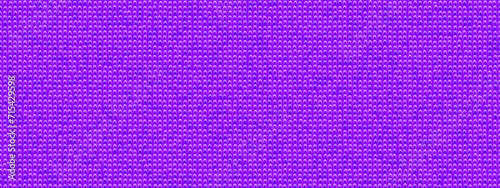 Bright purple microfiber seamless pattern with loops. Top view of a fluffy towel or rag for wiping dust. Vector illustration with detailed texture
