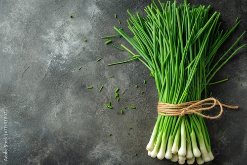 chives isolated kitchen table professional advertising food photography