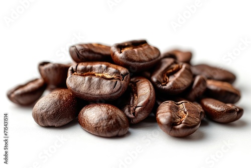 coffee beans isolated kitchen table professional advertising food photography