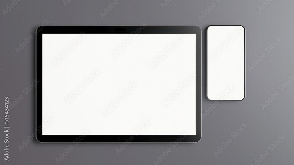 tablet pc with blank screen isolated tablet pc with blank screen isolated