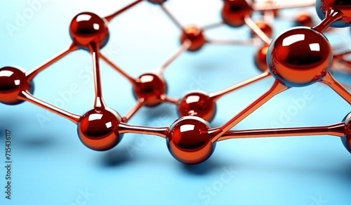 aluminum and red molecule isolated nanotube