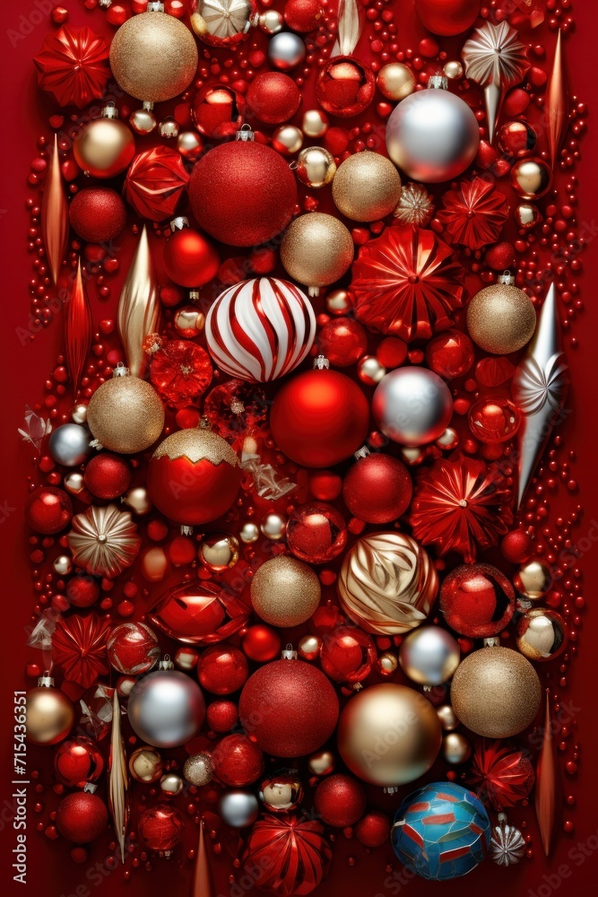 An array of festive elements, forming a vibrant and eye-catching background for promotional brilliance. An array of festive elements, forming a vibrant and eye-catching background for promotional brilliance.
