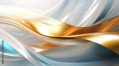 abstract background, color gold and silver, luxury, copy space, 16:9