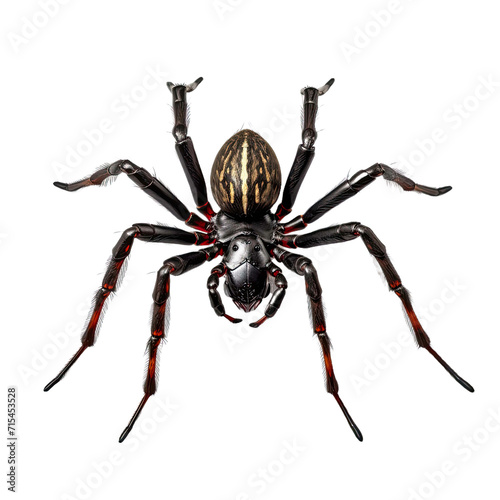  Spider transformed isolated on transparent background